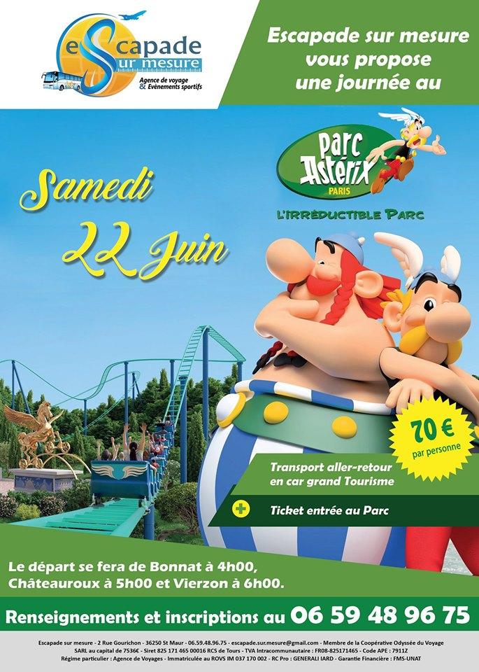 4 packs pour le Parc Ast&eacute;rix